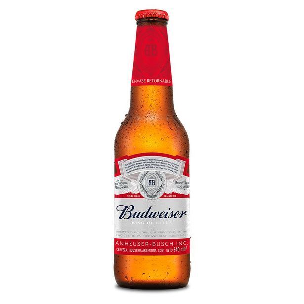 CERVEZA BUDWEISER PORRON 330CC