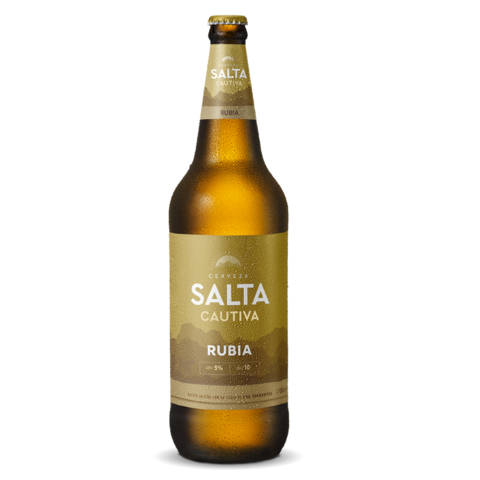 CERVEZA SALTA RUBIA 1L