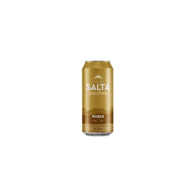 CERVEZA SALTA RUBIA 473CC