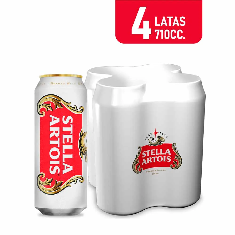 CERVEZA STELLA ARTOIS 710CC