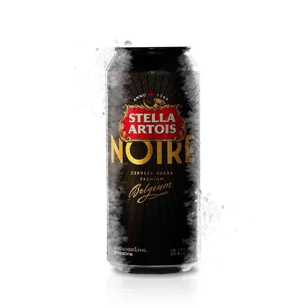 CERVEZA STELLA ARTOIS NOIRE 473CC