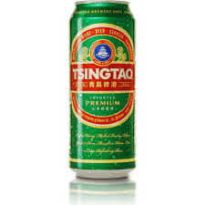 CERVEZA TSINGTAO PREMIUM LAGER LATA 500CC