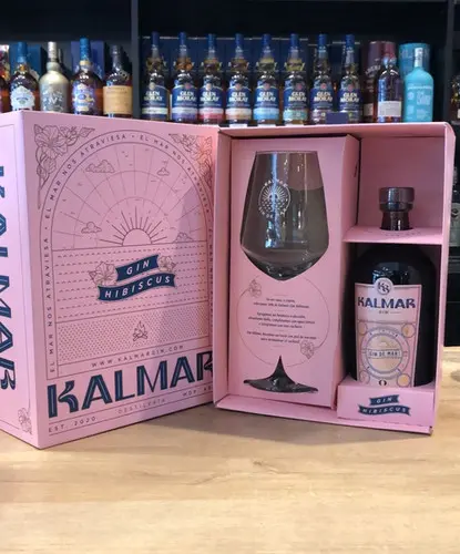 GIFTPACK GIN KALMAR HIBISCUS 500CC + COPA