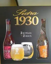 SIDRA 1930 PACK + 2 VASOS