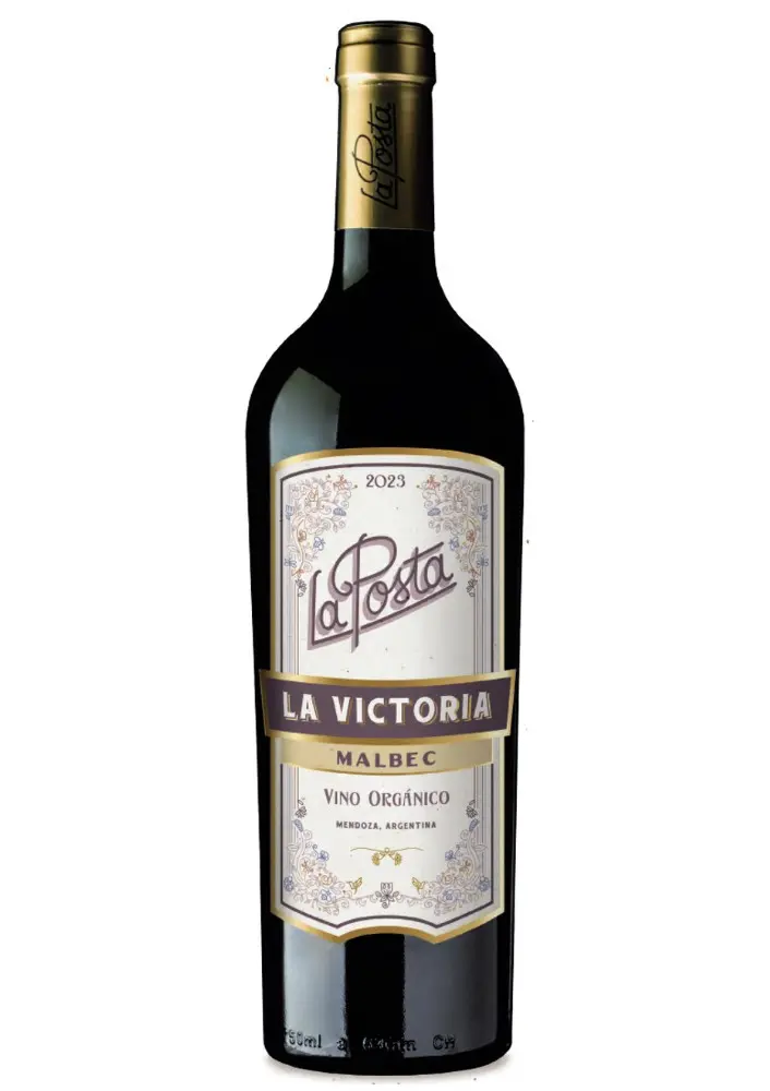 VINO LA POSTA LA VICTORIA MALBEC ORGANICO 750CC