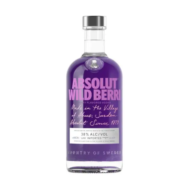 VODKA ABSOLUT WILDBERRY 700CC