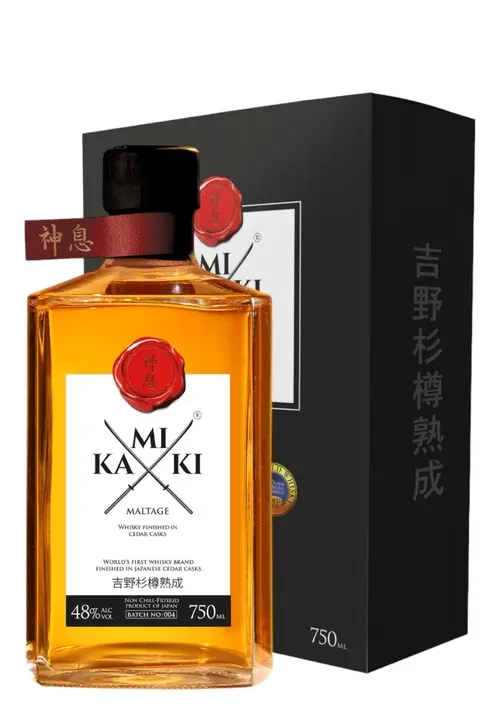WHISKY KAMIKI INTENSE WOOD 750CC