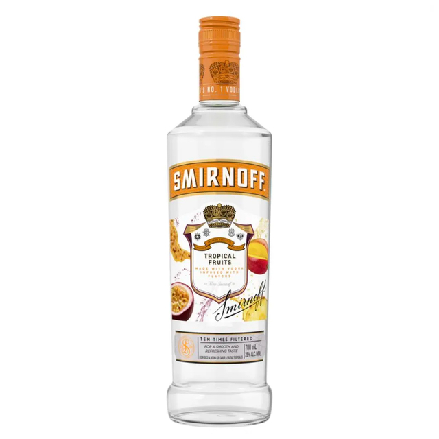 VODKA SMIRNOFF TROPICAL FRUITS 750CC