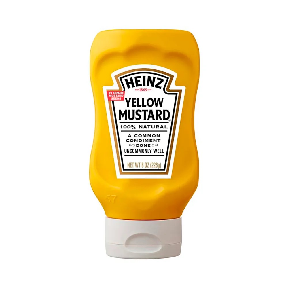 HEINZ MOSTAZA ORIGINAL 227GR 8OZ