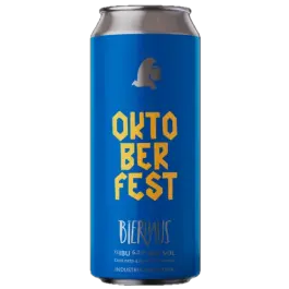 CERVEZA BIERHAUS OKTOBERFEST 473CC