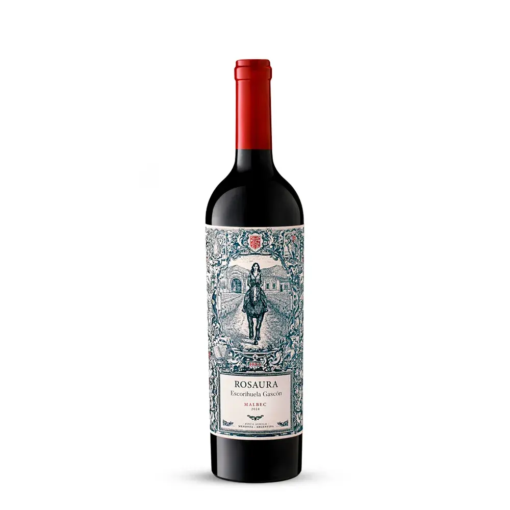 VINO ROSAURA MALBEC 750CC