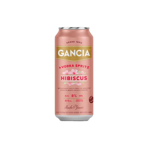 APERITIVO GANCIA HIBISCUS LATA 473CC