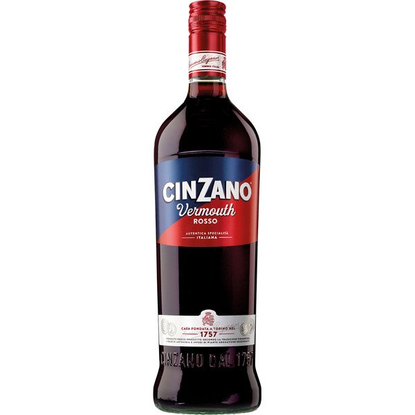 APERITIVO VERMOUTH CINZANO ROSSO 950CC