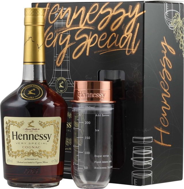 COGNAC HENNESSY VERY SPECIAL 700 ML + SHAKER