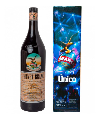 FERNET BRANCA 3L C/ESTUCHE