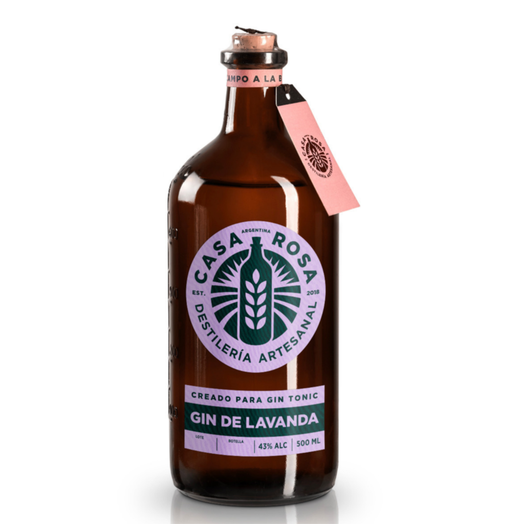 GIN CASA ROSA LAVANDA 500CC