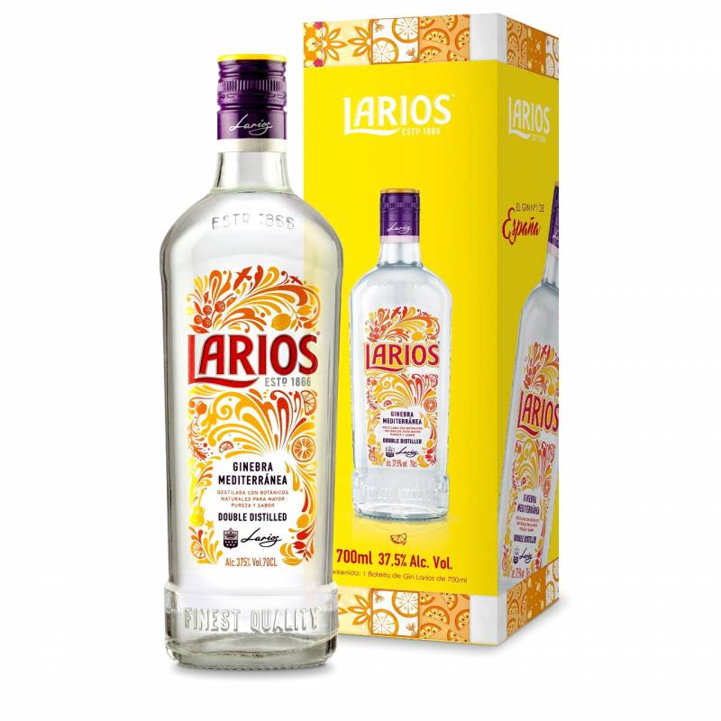 GIN LARIOS MEDITERRANEO 700CC