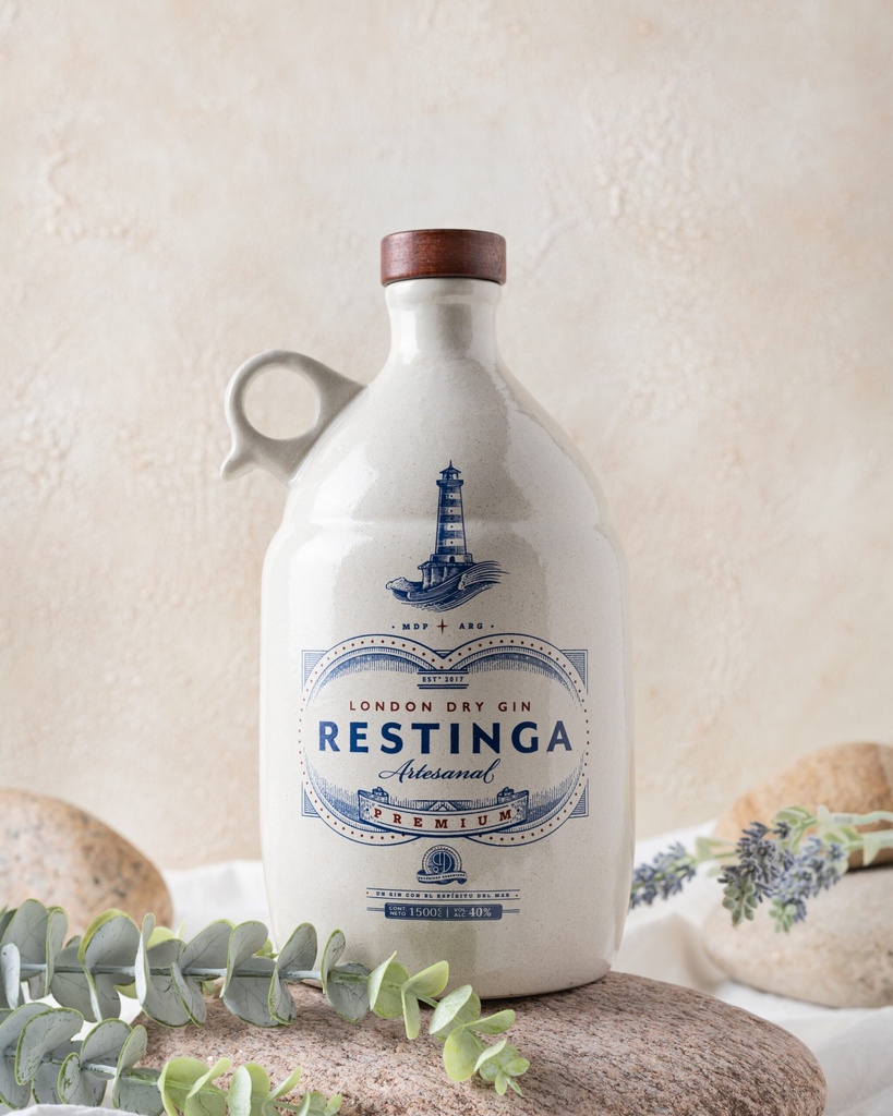 GIN RESTINGA BOTELLON CERAMICA 1,5L
