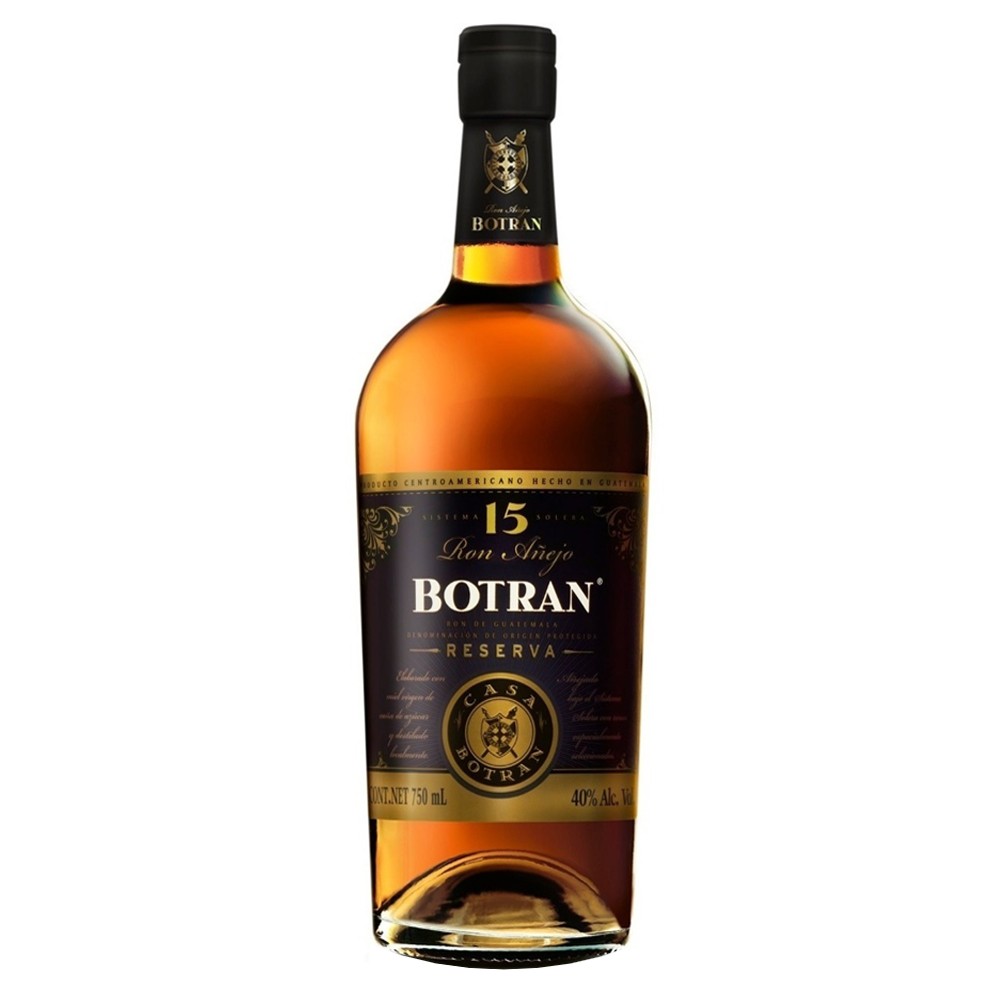 RON BOTRAN AÑEJO 15 AÑOS 750CC