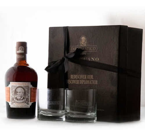 RON DIPLOMATICO MANTUANO + 2 VASOS