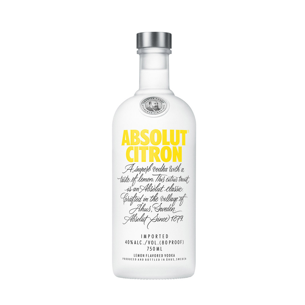 VODKA ABSOLUT CITRON 700CC