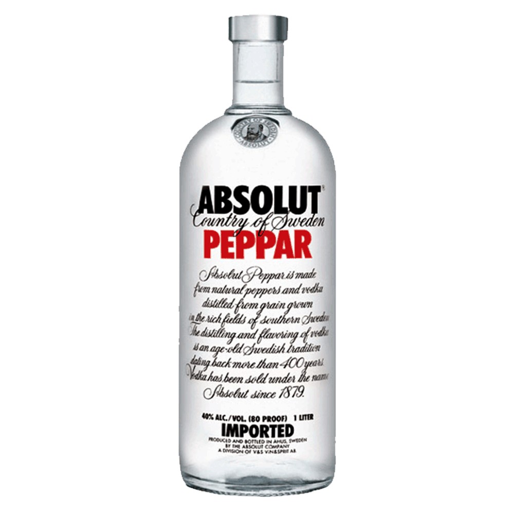 VODKA ABSOLUT PEPPAR 700CC