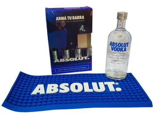 VODKA ABSOLUT REGULAR 750CC CON ESTERILLA