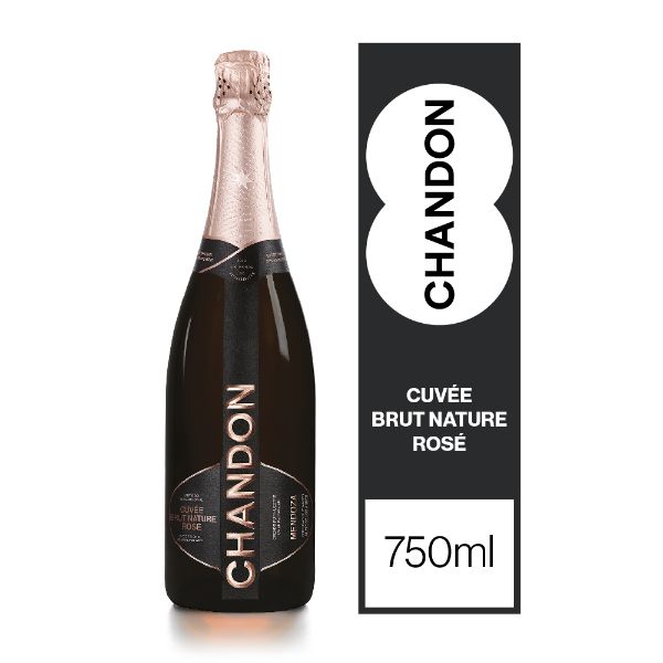 ESPUMANTE CHANDON CUVEE BRUT NATURE ROSE 750CC