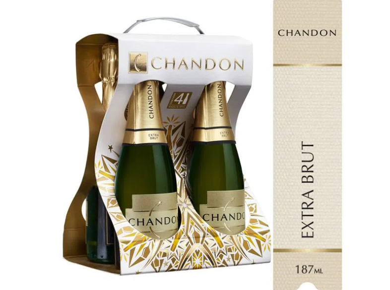 ESPUMANTE CHANDON 187 FOUR PACK