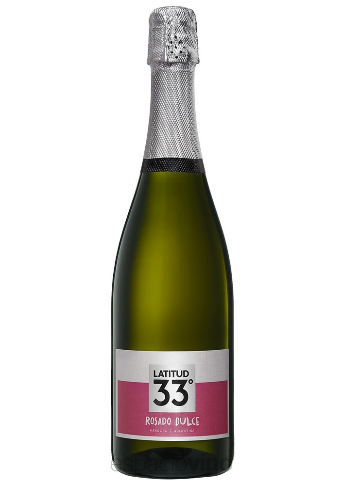 ESPUMANTE LATITUD 33 ROSADO DULCE 750ML