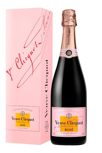 ESPUMANTE VEUVE CLICQUOT ROSE C/ESTUCHE 750CC