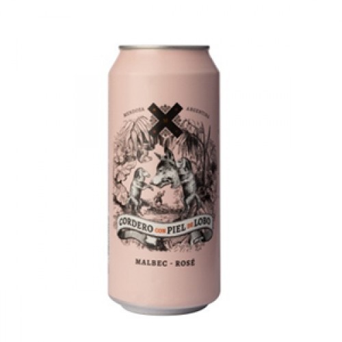 VINO CORDERO CON PIEL DE LOBO ROSE 473CC