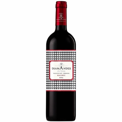 VINO DIAMANDES DE UCO MALBEC 750CC