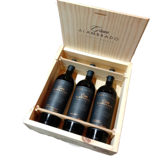 VINO GRAN ALAMBRADO ESTUCHE X3