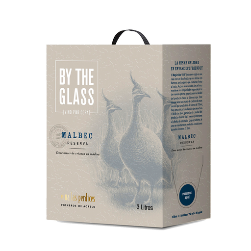 VINO LAS PERDICES BAG IN BOX RVA MALBEC 3L