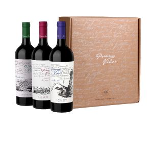 VINO PRIMERAS VIÑAS ESTUCHE X3 (MB-MB-CS)