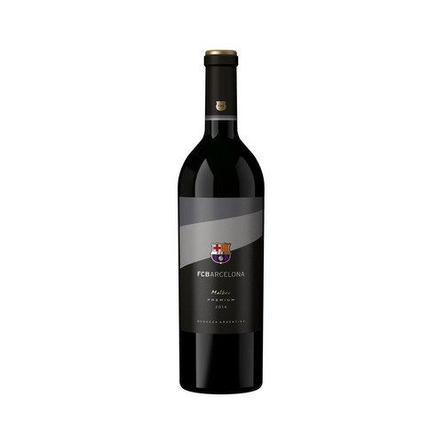 VINO FC BARCELONA PREMIUM MALBEC 750CC