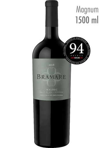 VINO BRAMARE MALBEC MAGNUM 1.5L LUJAN DE CUYO