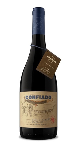 VINO CONFIADO CABERNET FRANC-SAUVIGNON BLANC 750CC