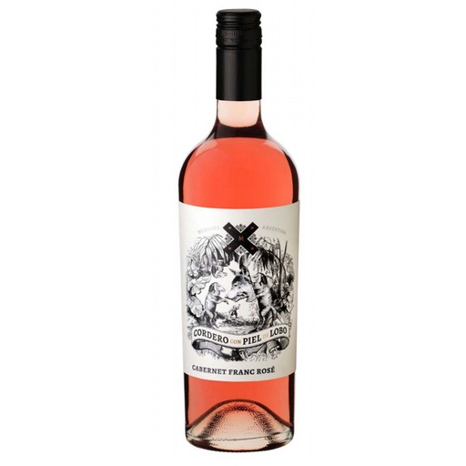 VINO CORDERO CON PIEL DE LOBO MALBEC ROSE 750CC
