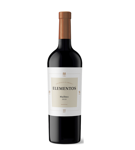 VINO ELEMENTOS MALBEC 750CC