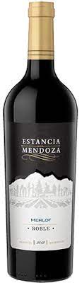 VINO ESTANCIA MENDOZA ROBLE MERLOT 750CC