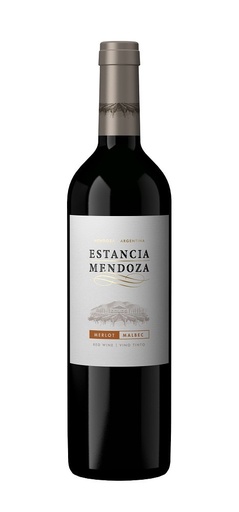 VINO ESTANCIA MENDOZA MERLOT-MALBEC 750CC