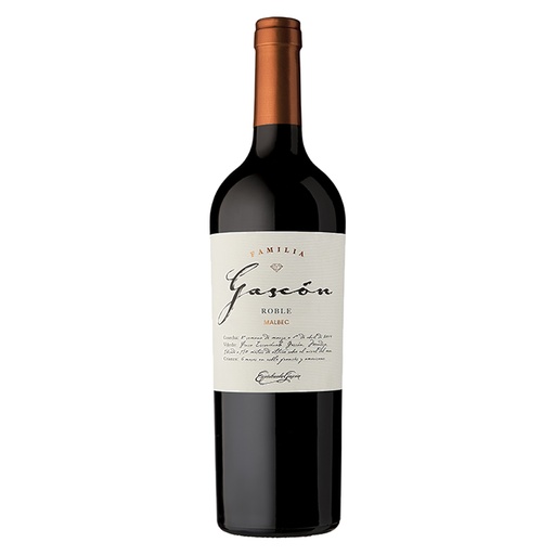 VINO FAMILIA GASCON ROBLE MALBEC 750CC
