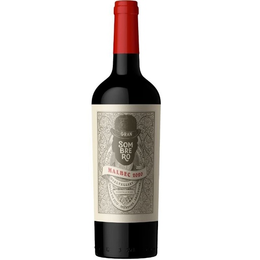 VINO GRAN SOMBRERO MALBEC 750CC