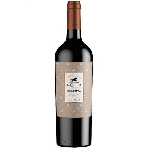 VINO LA CELIA RESERVA MALBEC 750CC