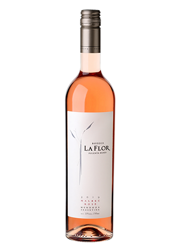 VINO LA FLOR ROSE MALBEC 750CC