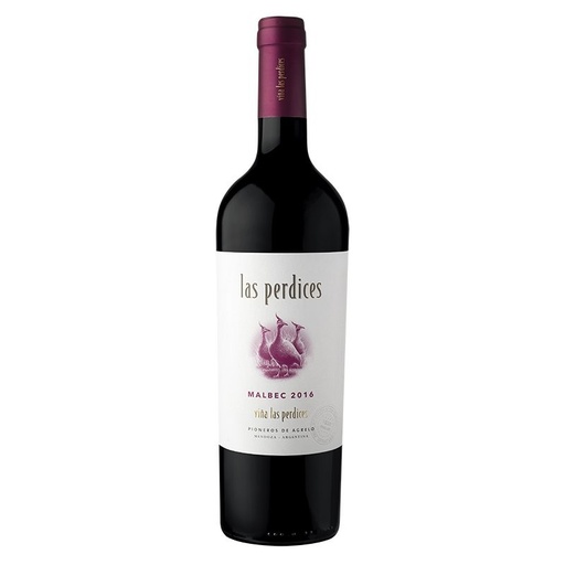 VINO LAS PERDICES MALBEC 750CC
