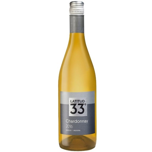 VINO LATITUD 33 CHARDONNAY 750CC