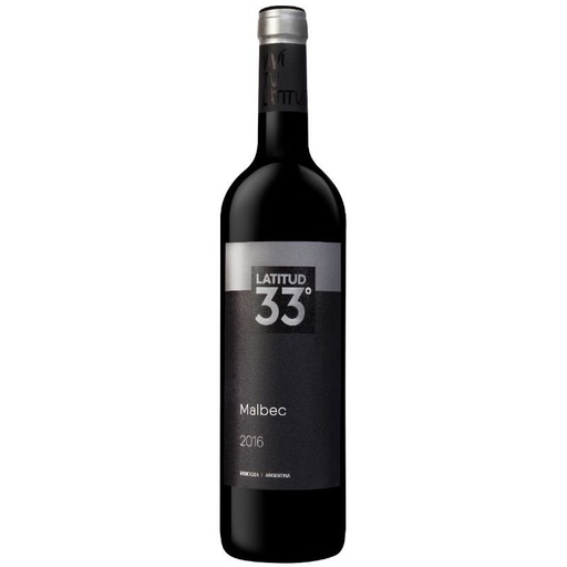 VINO LATITUD 33 MALBEC 750CC